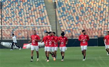   فقرة بدنية في مران المنتخب قبل لقاء موريتانيا
