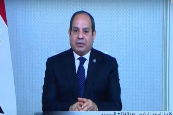 الرئيس السيسي: مصر تسعى لتعزيز التعاون الإقليمي في مجال المياه