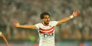 السوبر المحلي.. أحمد حمدي يساند لاعبي الزمالك قبل مباراة بيراميدز