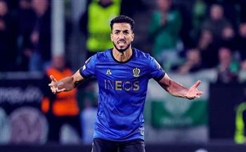 محمد عبد المنعم يقود نيس أمام موناكو في الدوري الفرنسي