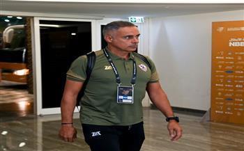 مدرب الزمالك يعقد جلسة مع اللاعبين قبل انطلاق مران اليوم