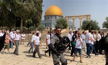 مستوطنان إسرائيليان يقتحمان المسجد الأقصى ويؤديان طقوسا تلمودية