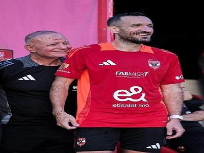 على معلول يواصل أداء برنامجه التأهيلي بالأهلي