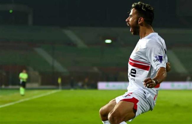 ناصر ماهر يتقدم للزمالك بهدف في البنك الأهلي 