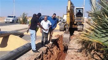 أسوان: إحلال وتجديد شبكات وخطوط الصرف الصحى بالرضوانية وصحارى والجامعة بكلفة 11 مليون جنيه