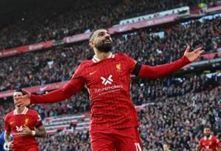 محمد صلاح يتصدر قائمة الأكثر مساهمة في الدوري الإنجليزي