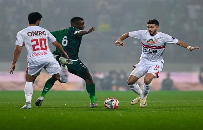 اعتزال خالد حسين.. الزمالك يتعادل مع النصر الليبي في شوط أول مثير