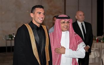 أحمد الجندي أفضل لاعب فى العالم بكونجرس الاتحاد الدولي للخماسي الحديث