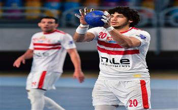 فوز يد الزمالك على سبورتنج 30 - 28 بدورى المحترفين 