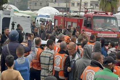 الدفاع المدني بغزة: مراكز النزوح والإيواء في غزة لا تصلح للحياة خاصة مع قدوم فصل الشتاء