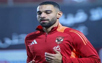 عمرو السولية يسجل الهدف الأول للأهلي في مرمى الاتحاد السكندري