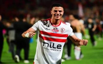 تدريبات تأهيلية لمحمد شحاتة في مران الزمالك