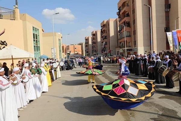 احتفالات وعروض فنية في افتتاح السوق الحضاري بالأسمرات