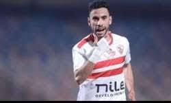 ناصر ماهر ينتظم في التدريبات الجماعية للزمالك 