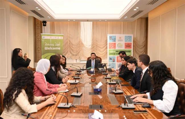 " صبحي " يلتقي بالشباب المفاوضين ضمن الوفد الرسمي المشارك بمؤتمر المناخ cop29