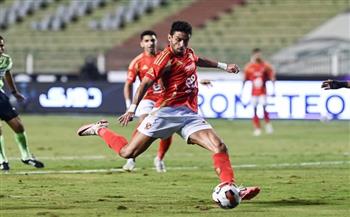   الدوري الممتاز.. طاهر محمد طاهر يسجل الأول للأهلي في مرمى زد