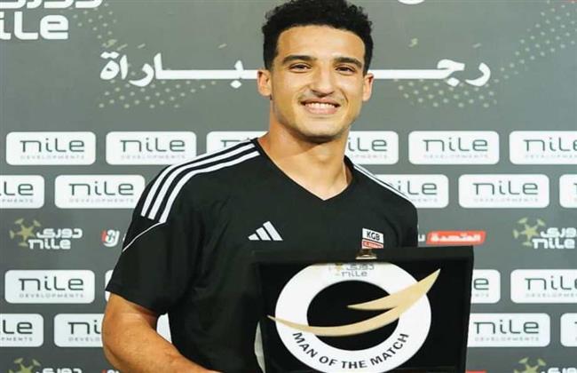 أحمد العش رجل مباراة الجونة والمصري في الدوري الممتاز 