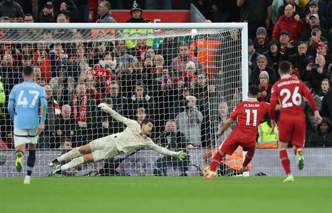 الدوري الإنجليزي.. محمد صلاح يضيف الهدف الثاني في مرمى مانشستر سيتي