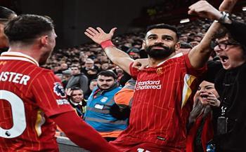 الدوري الإنجليزي.. محمد صلاح يعادل رقم تاريخي لنجم مانشستر يونايتد وين روني