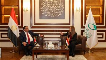 رئيس البريد المصري تبحث مع نظيرها الأردني تعزيز سبل التعاون