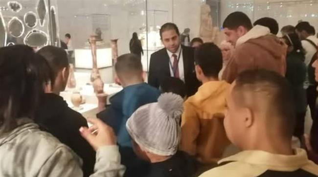 قصور الثقافة تنظم زيارة لذوي الهمم بمتحف الحضارة