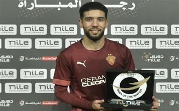   أحمد قندوسي رجل مباراة الزمالك وسيراميكا كليوباترا