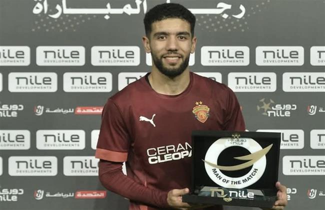 أحمد قندوسي رجل مباراة الزمالك وسيراميكا كليوباترا