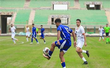 مباراة سلبية بين منتخب السويس وطنطا في دوري المحترفين