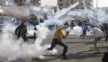 إصابات بالاختناق في صفوف الفلسطينيين خلال مواجهات مع الاحتلال جنوب شرق بيت لحم