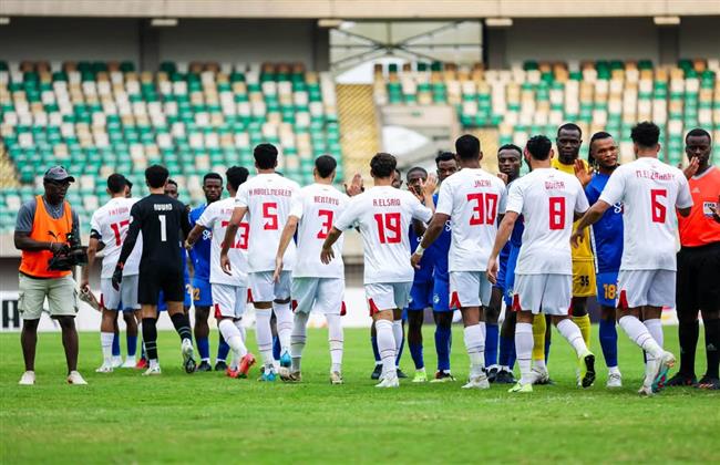 انطلاق مباراة الزمالك وأنيمبا النيجيري في الكونفدرالية