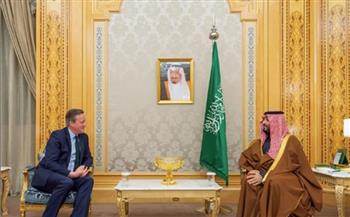 ولي العهد السعودي يبحث مع وزير الخارجية البريطاني المستجدات الإقليمية