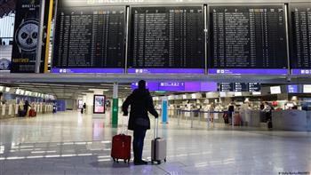 تعطل الحركة الجوية في معظم المطارات الكبرى بألمانيا بسبب إضراب عمال الأمن