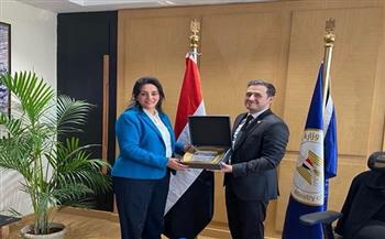 نائب وزير السياحة والآثار تجتمع مع مدير عام شركة الخطوط الجوية التركية بالقاهرة