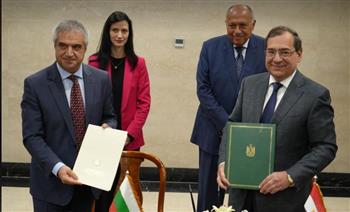 مصر وبلغاريا توقعان مذكرة تفاهم في مجال الغاز الطبيعي