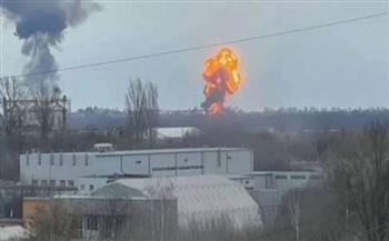 أوكرانيا: نشوب حرائق ضخمة في ميكولايف جراء قصف روسي بطائرات مسيرة
