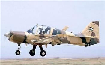 سقوط طائرة تدريب عسكرية أردنية واستشهاد طاقمها 