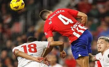 أتلتيكو مدريد يخسر أمام إشبيلية بهدف في الدوري الإسباني 