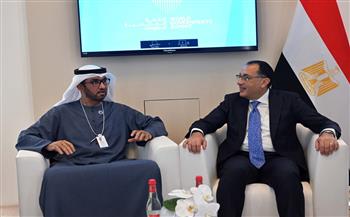 «مدبولي» يلتقي وزير الصناعة والتكنولوجيا المتقدمة الإماراتي