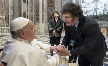 الرئيس الأرجنتيني يلتقي البابا فرنسيس