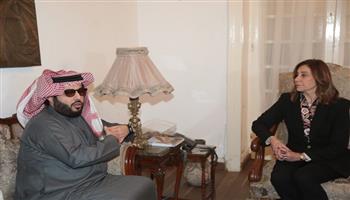 وزيرة الثقافة تلتقي رئيس هيئة الترفيه السعودية لبحث سُبل التعاون
