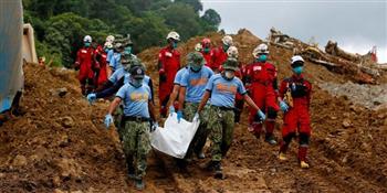 ارتفاع عدد ضحايا الانهيارات الأرضية جنوبي الفلبين لـ68 قتيلا