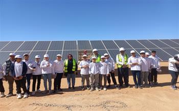 مشروع بنبان لتوليد الطاقة الشمسية يستقبل أطفال أهل مصر (صور)