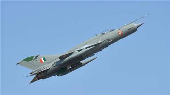 تحطم طائرة تدريب تابعة لسلاح الجو الهندي في البنغال 