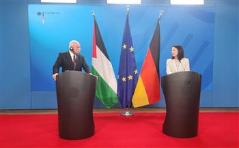 وزير الخارجية الفلسطيني يبحث مع نظيرته الألمانية تداعيات الهجوم الإسرائيلي على رفح 