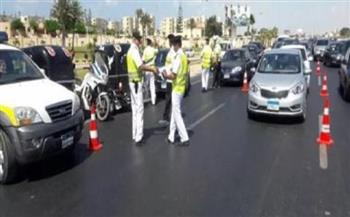 المرور تحرر 20 ألف مخالفة خلال حملات على الطرق والمحاور