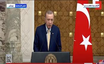أردوغان: زيادة استثماراتنا في مصر والوصول بالتبادل التجاري إلى 15 مليار دولار 