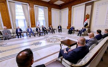 الرئيس العراقي يؤكد ضرورة العمل وتنسيق المواقف لحفظ أمن العراق وإيران 