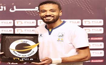 أحمد كالوشا أفضل لاعب في مباراة إنبي والمقاولون العرب