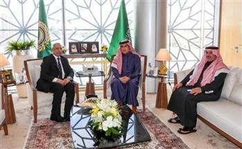 مندوب السعودية بالجامعة العربية يلتقى رئيس العربية للعلوم والتكنولوجيا والنقل البحري
