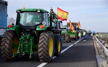 اعتقال 40 شخصًا في إسبانيا منذ بدء احتجاجات المزارعين